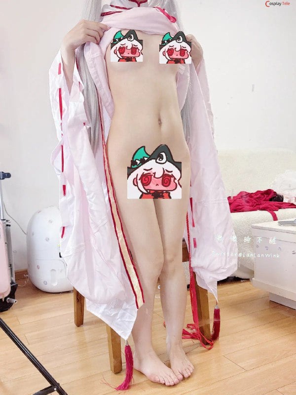 懒懒睡不醒 (LanLanWink) cosplay Tomotake Yoshino – Senren Banka